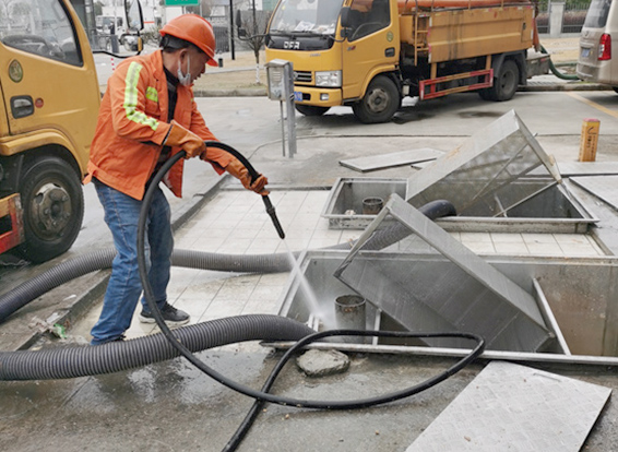 文城镇隔油池清理