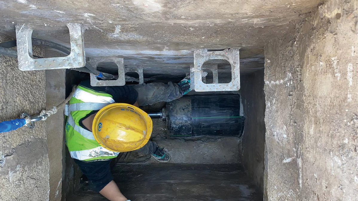 文城镇HDPE短管内衬法